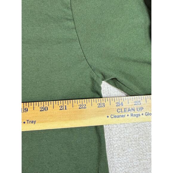 Hooey Men’s XL Green Long Sleeve Graphic Logo Western Rodeo T-Shirt Casual Top - Picture 5 of 7